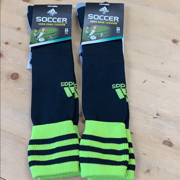 green adidas soccer socks